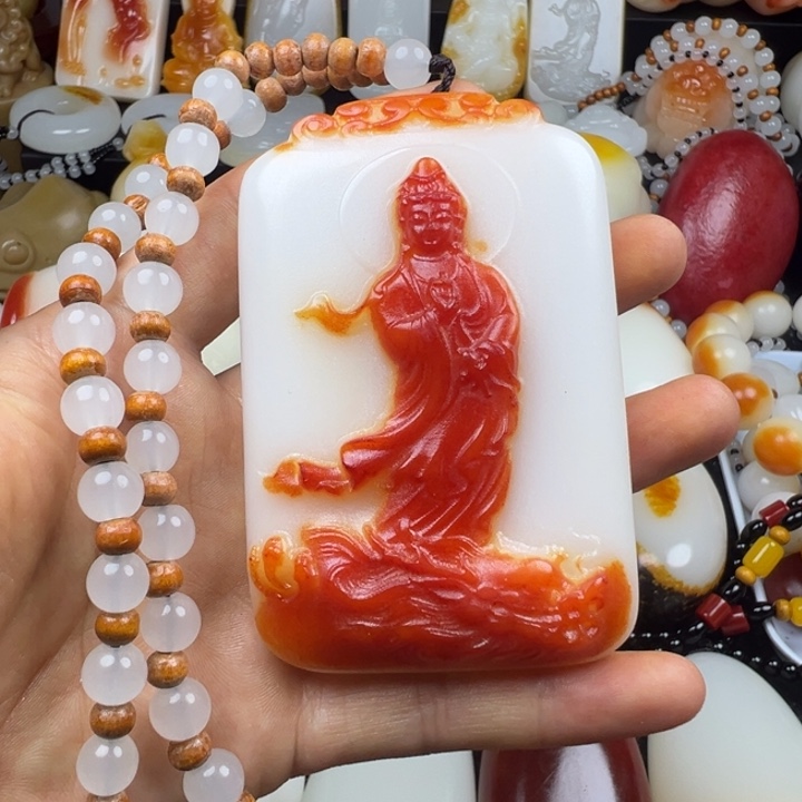 新疆戈壁五彩石金丝