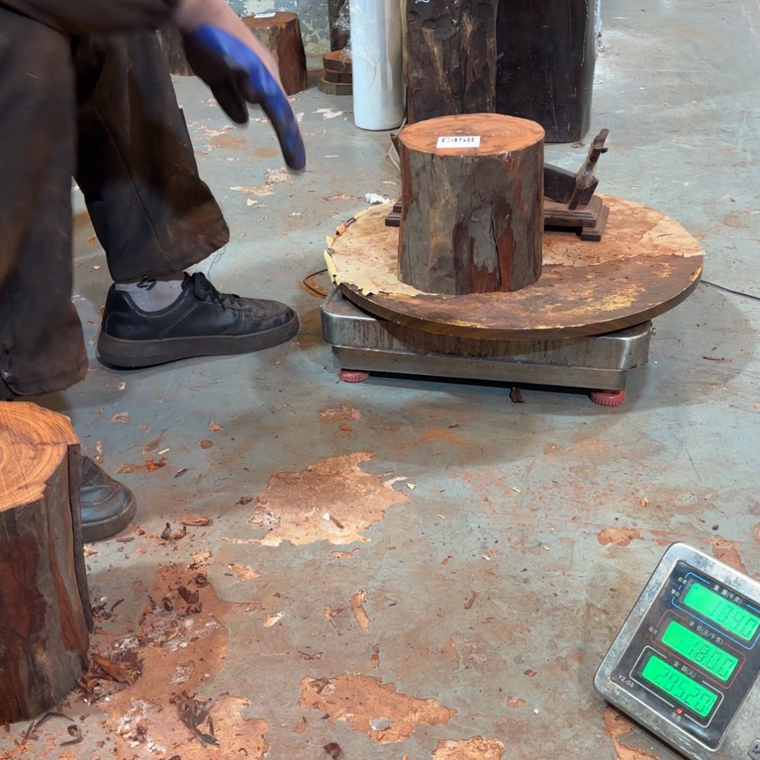 相***逢绿泥一物一拍血檀编码458