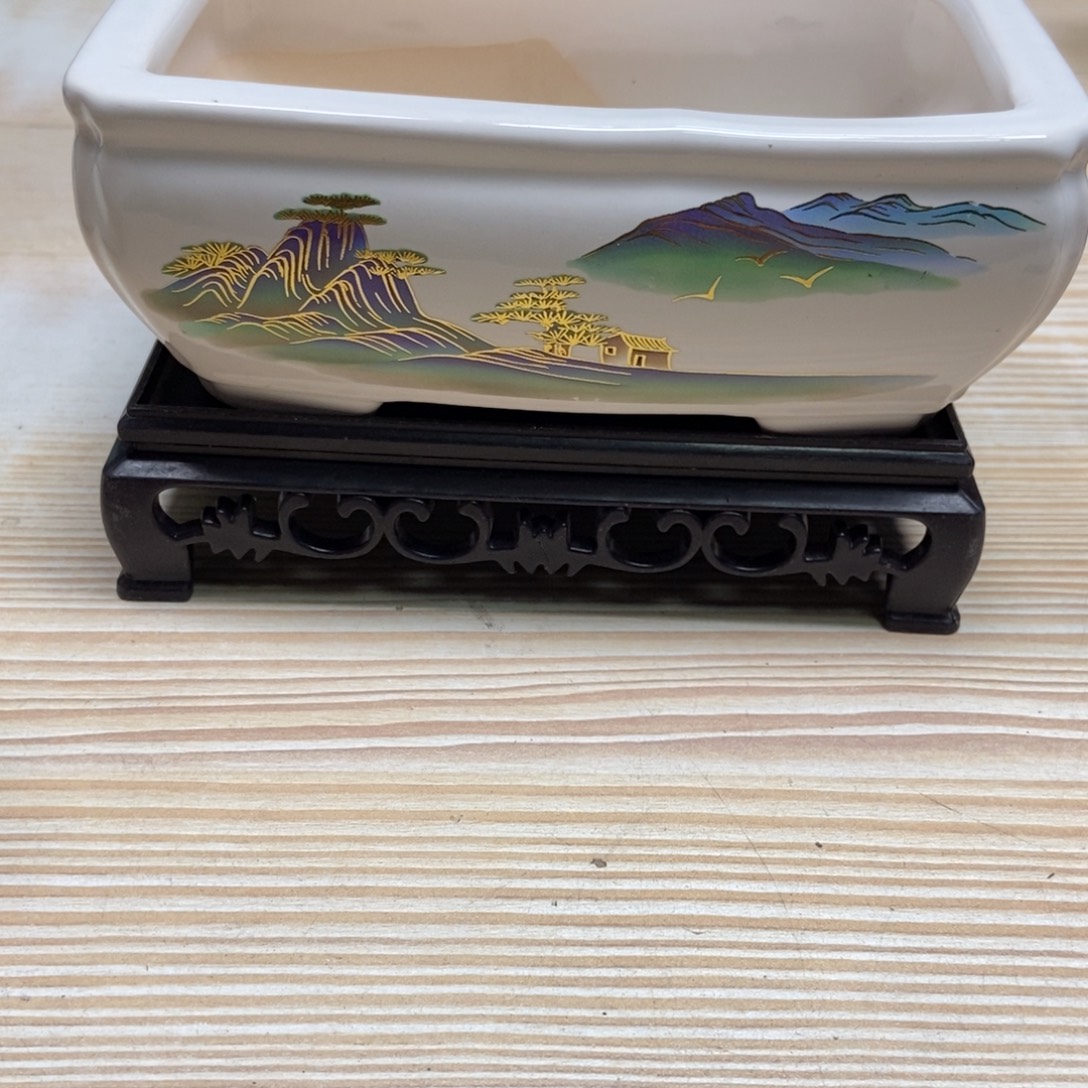 瓷片陶瓷花盆陶瓷艺术