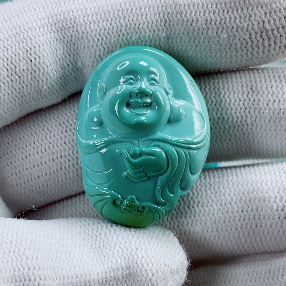未镶嵌绿松石车挂