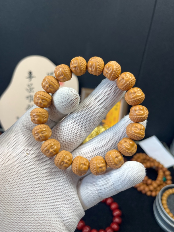 31号 猴头核桃 原皮龙岩料宝宝佛 精工毕业款