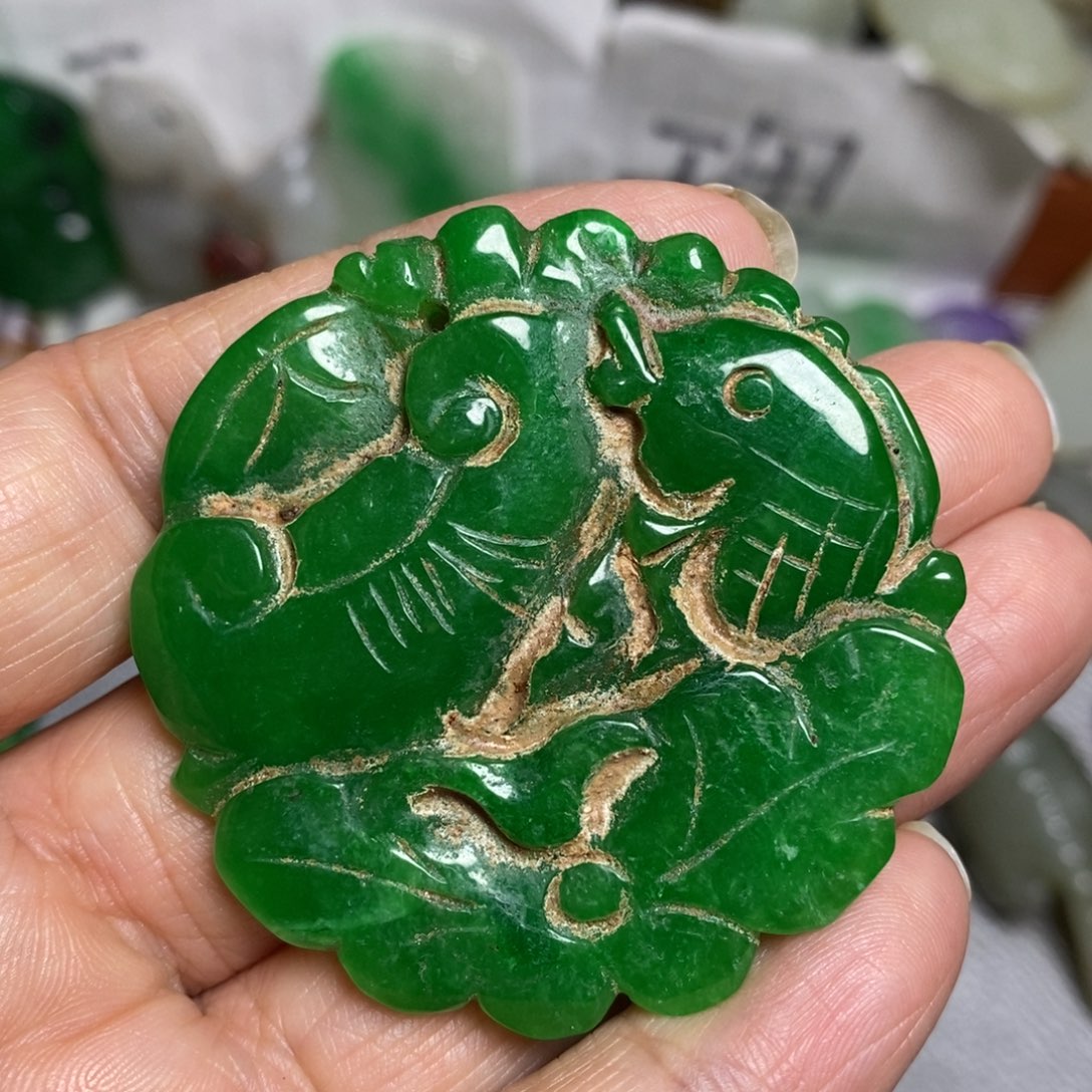 和田玉（糖玉）未镶嵌颈饰