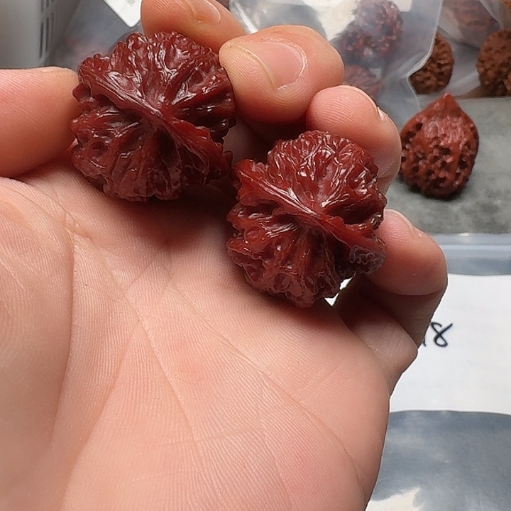 吊坠文玩核桃苹果018