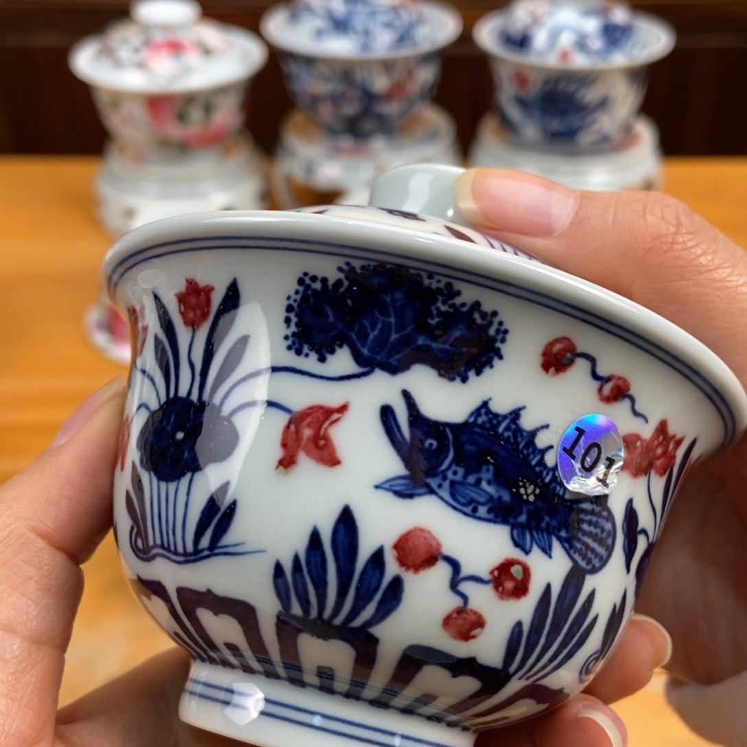手繪現代茶具非古董