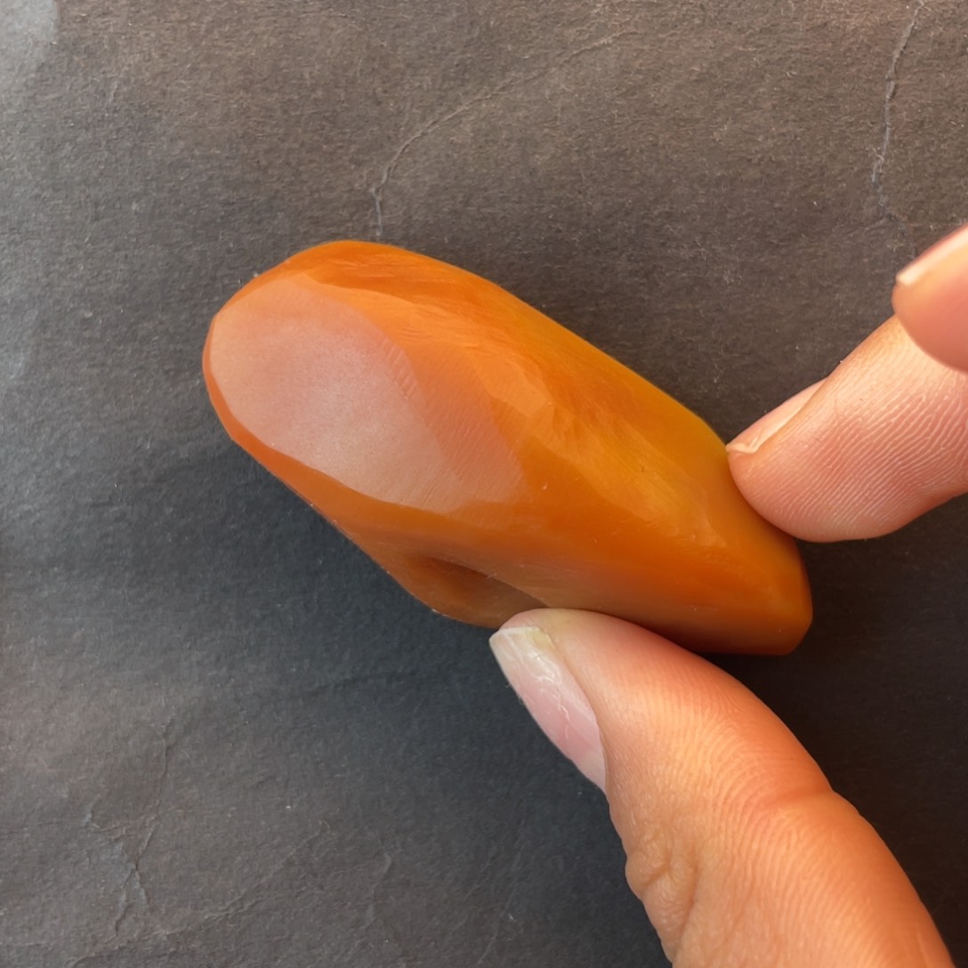 石英质玉黄蜡石料子未镶嵌福****）