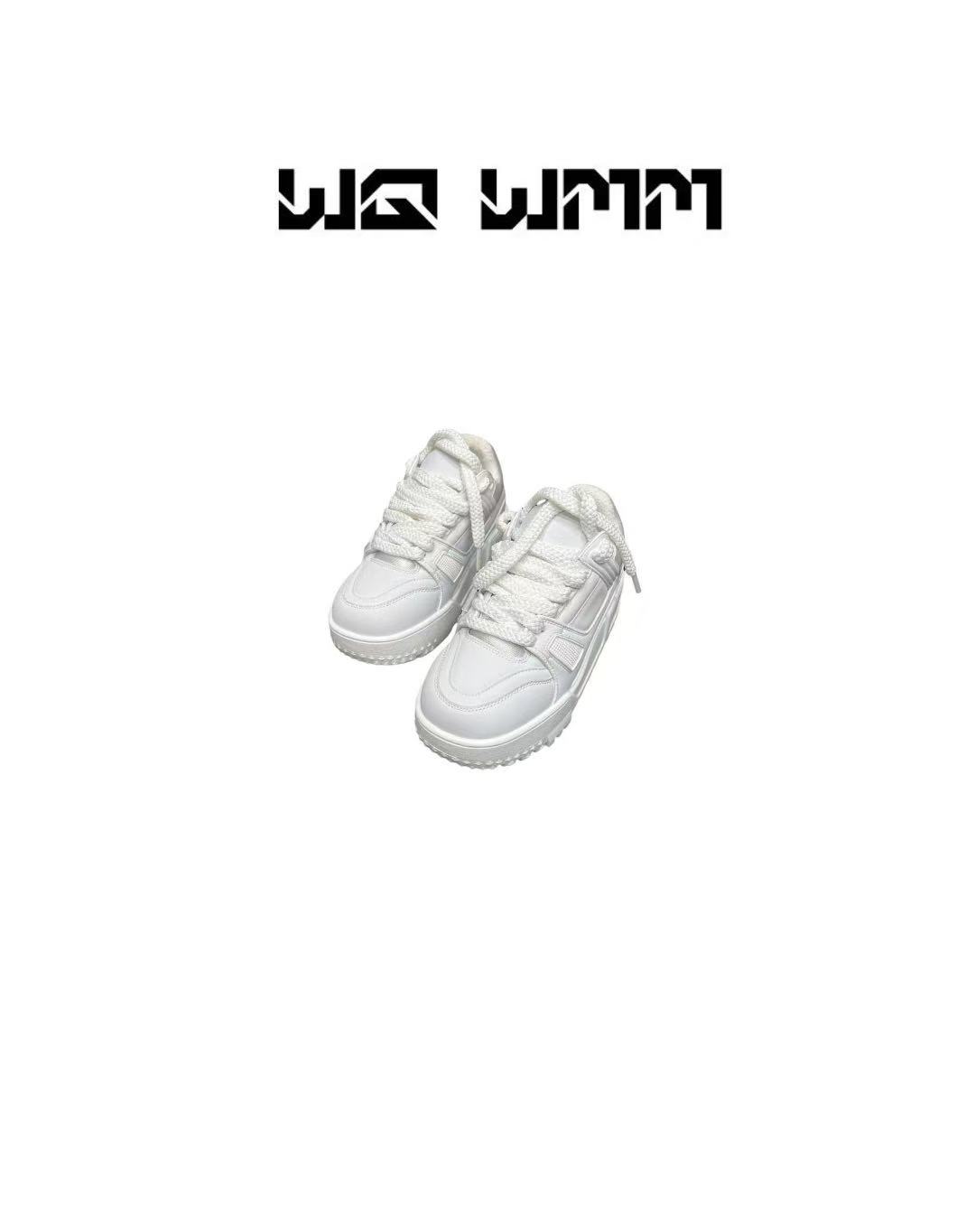 【WQ WMM】小众设计感小胖丁踩屎感休闲鞋毛巾里四季款25A12074