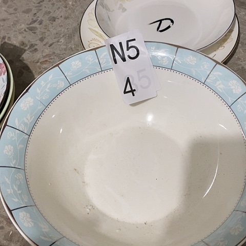 瓷两个汤盆九英寸n54