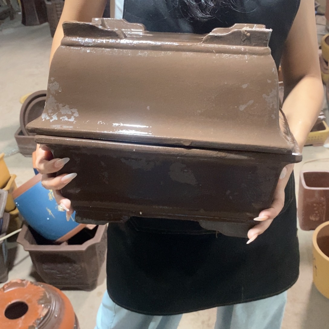 紫砂花盆口径口径26 18 10