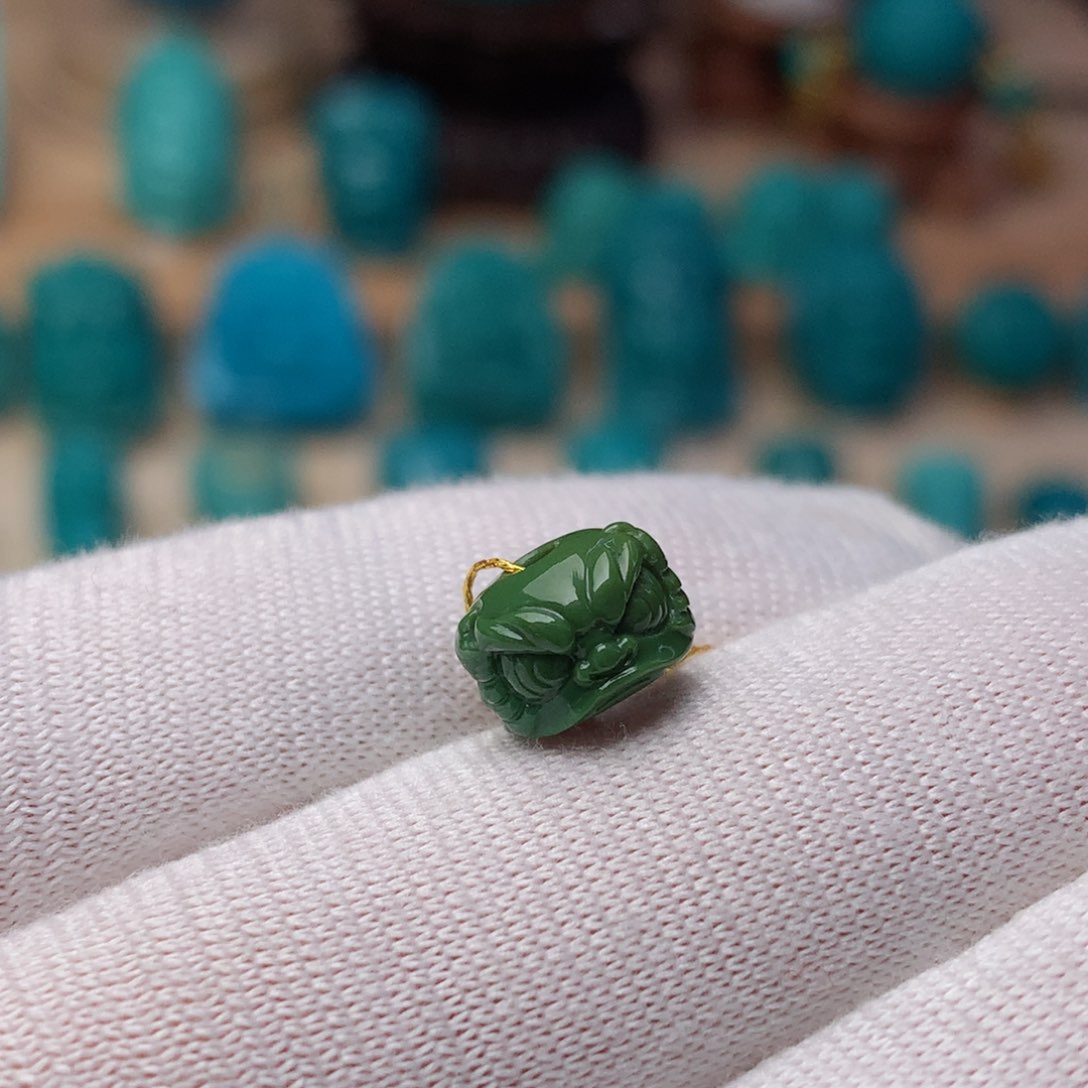 绿松石珠宝奇石未镶嵌