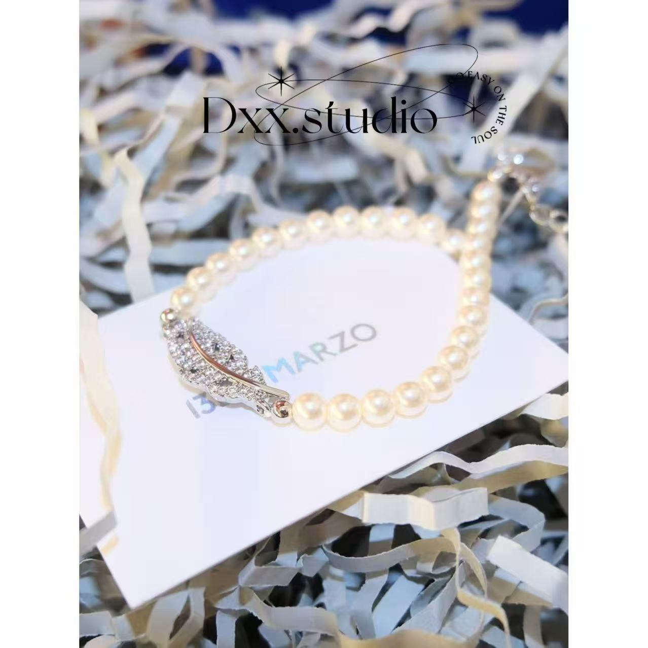 铜合金锆石手链 小众设计百搭ins手链52153