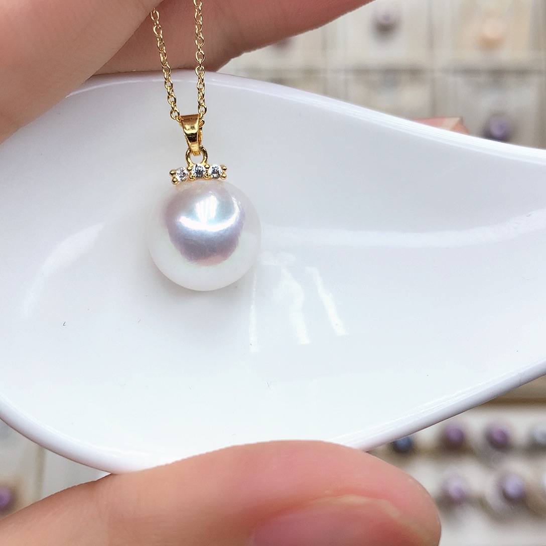 淡水珍珠颈饰合金