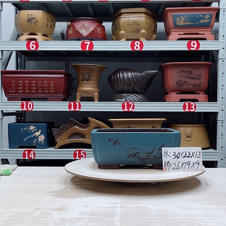 紫砂花盆紫砂花盆