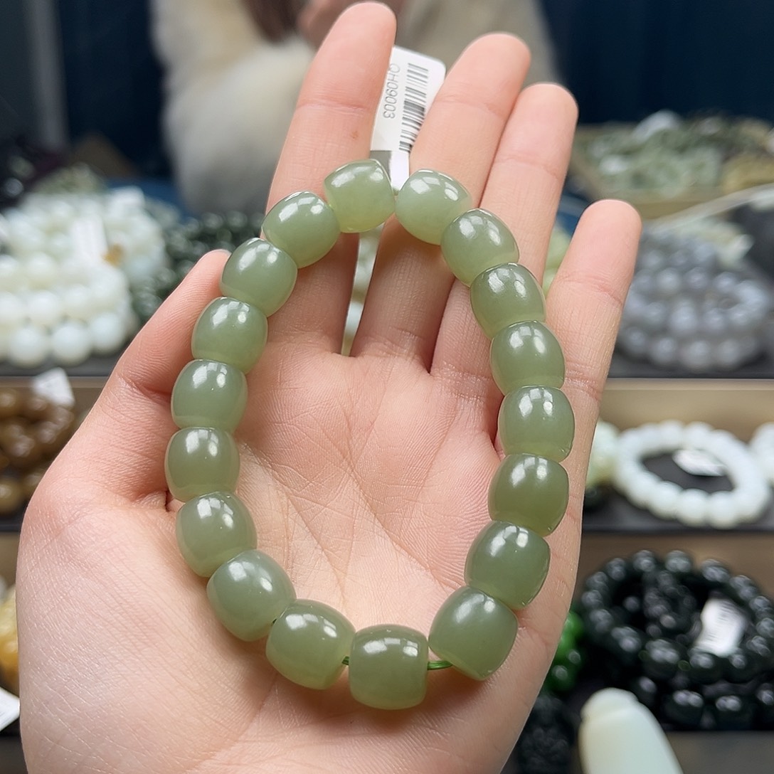 和田玉手链未镶嵌