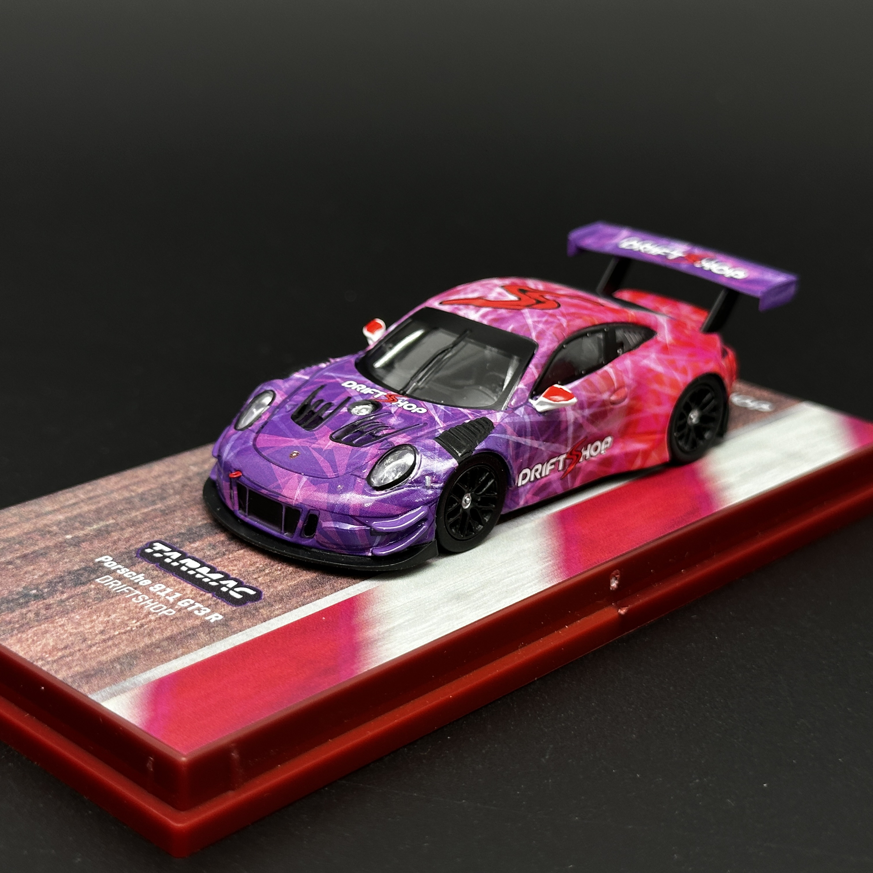 TW 1:64 澳洲限定版保时捷911 GT3 R合金汽车模型