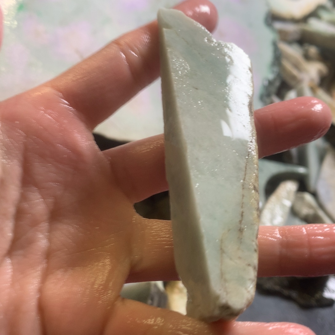 翡翠颈饰未镶嵌缅甸翡翠