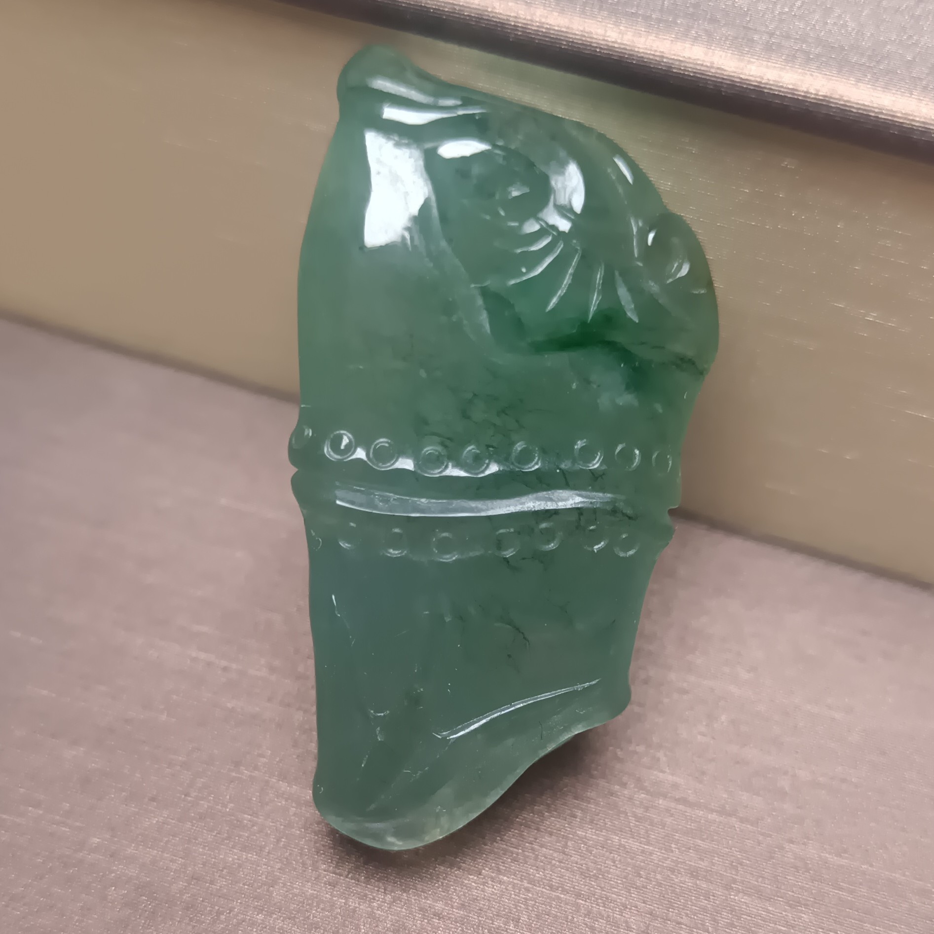 天然翡翠A货竹节
