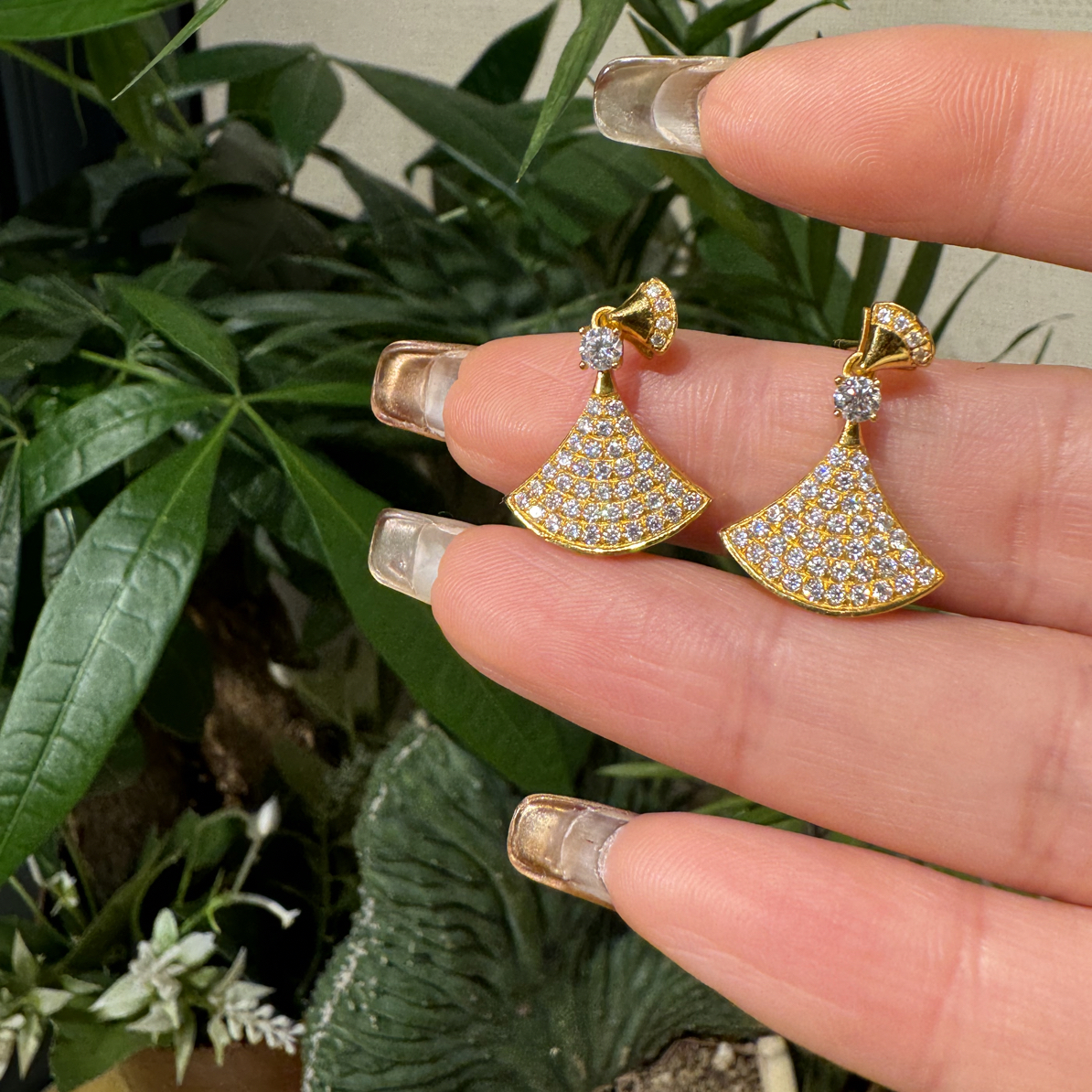 足金999耳饰   4.66克