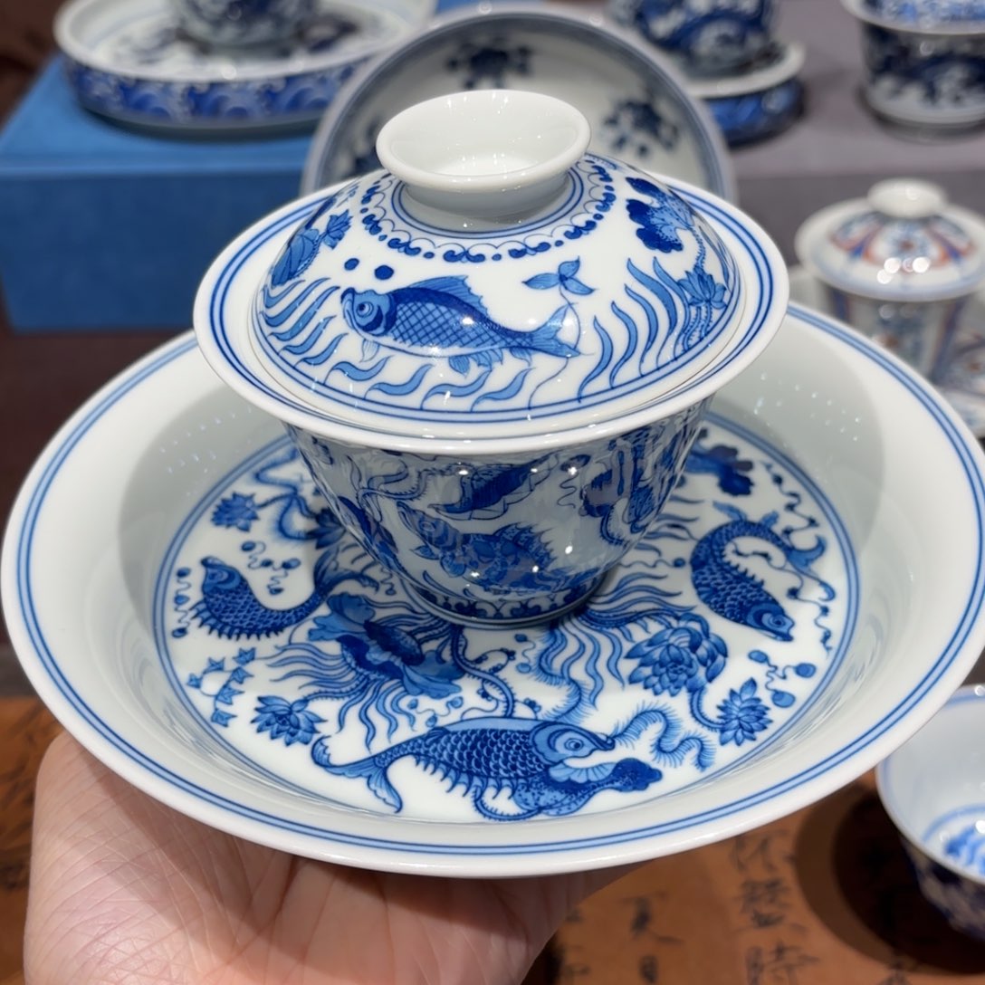 瓷片景德镇纯手工手绘