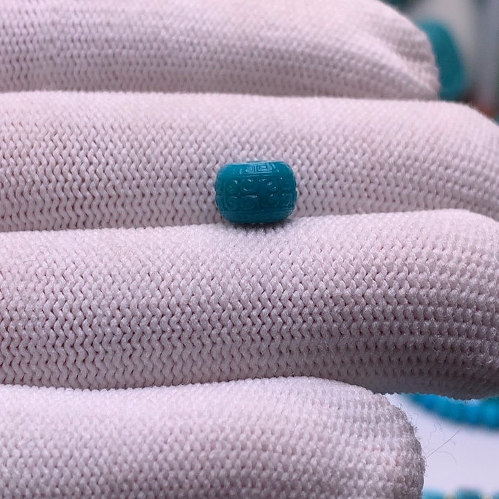 绿松石未镶嵌珠宝奇石7.6mm