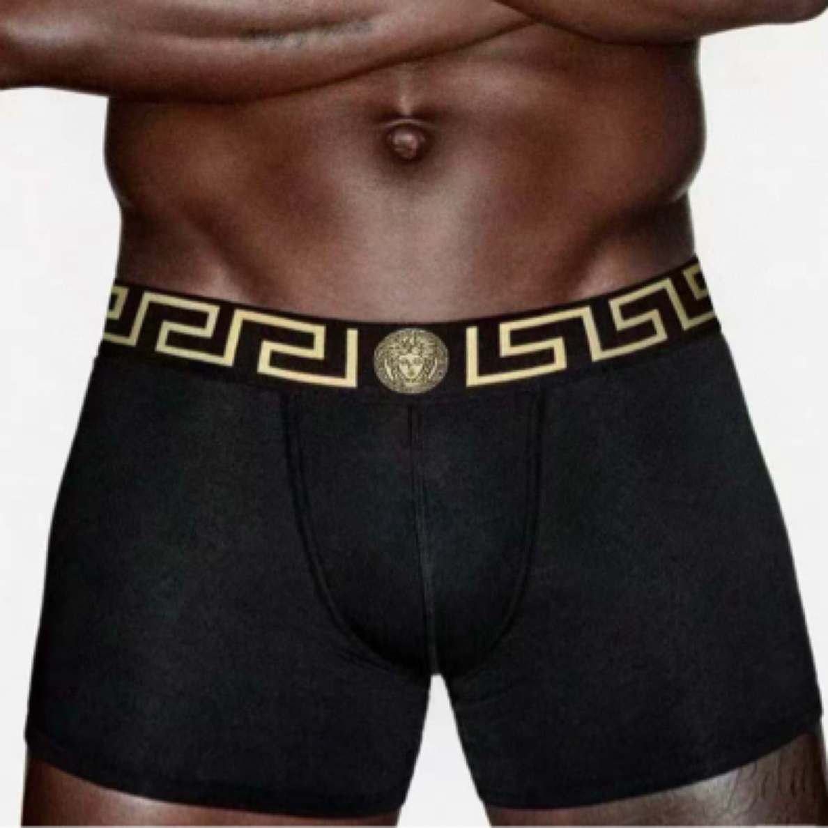 未使用 VERSACE/范思哲 男士四角内裤产地意大利/V800