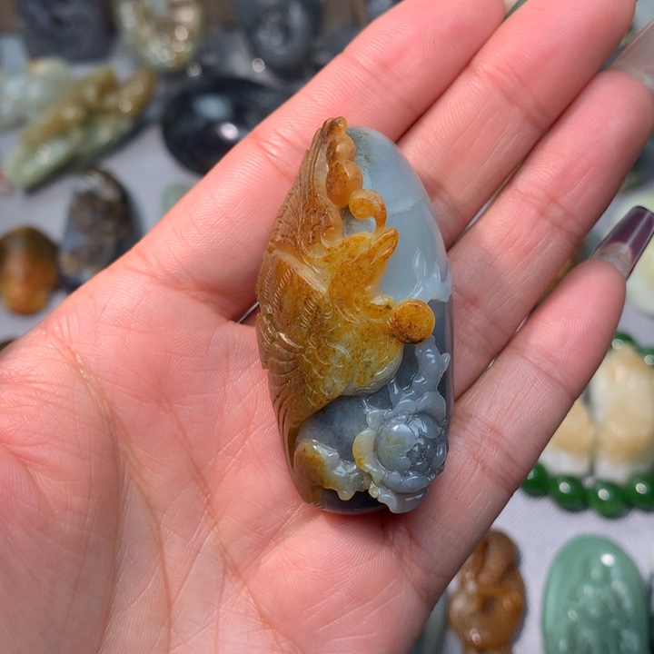 和田玉挂件未镶嵌