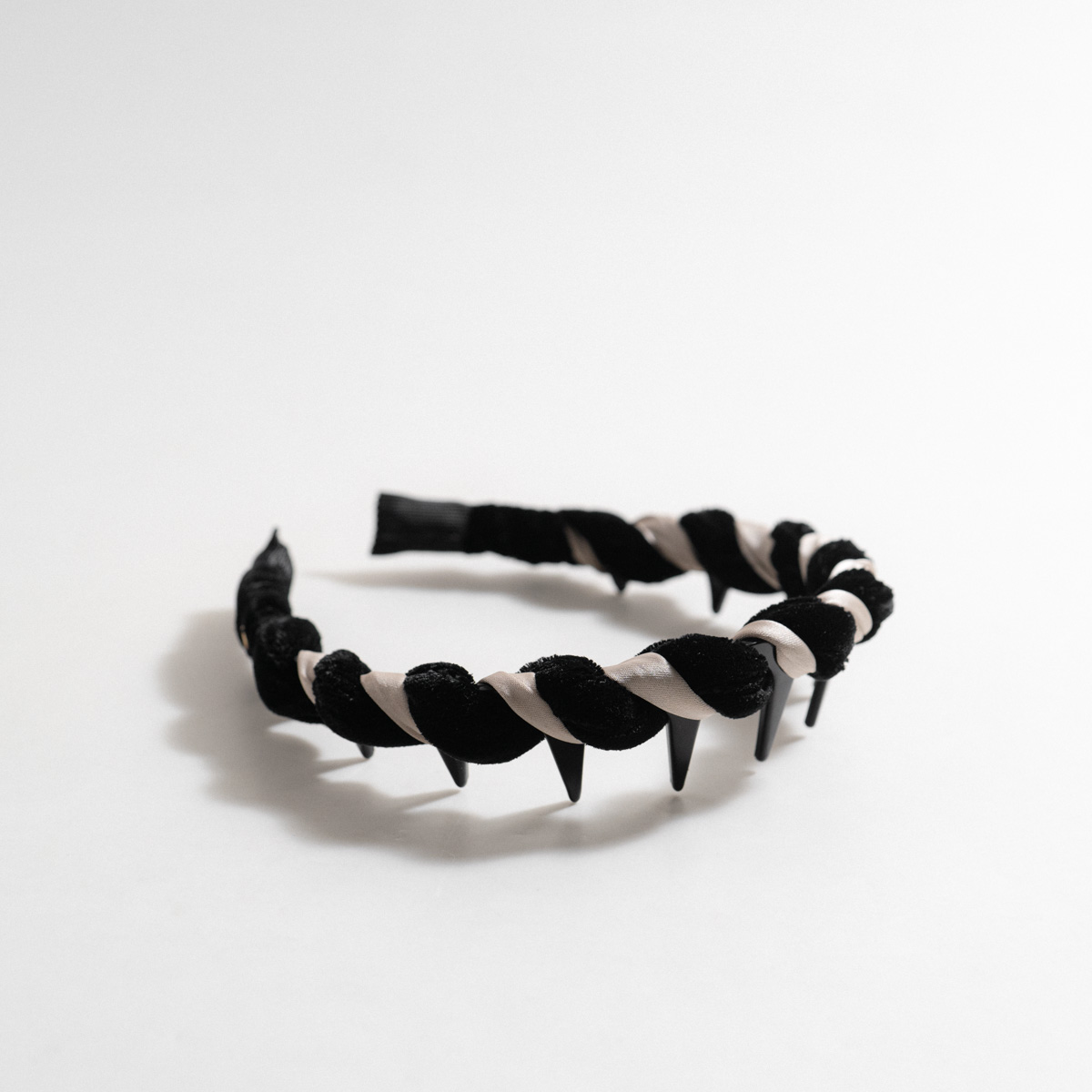 【丝绒缠绕齿轮发箍】FAS022