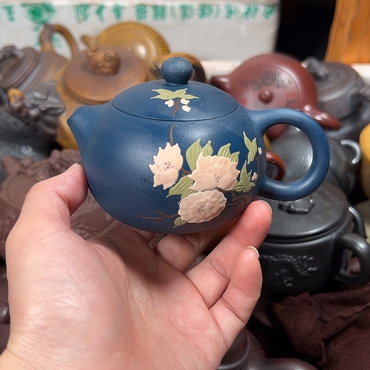 茶壶紫砂微瑕微瑕
