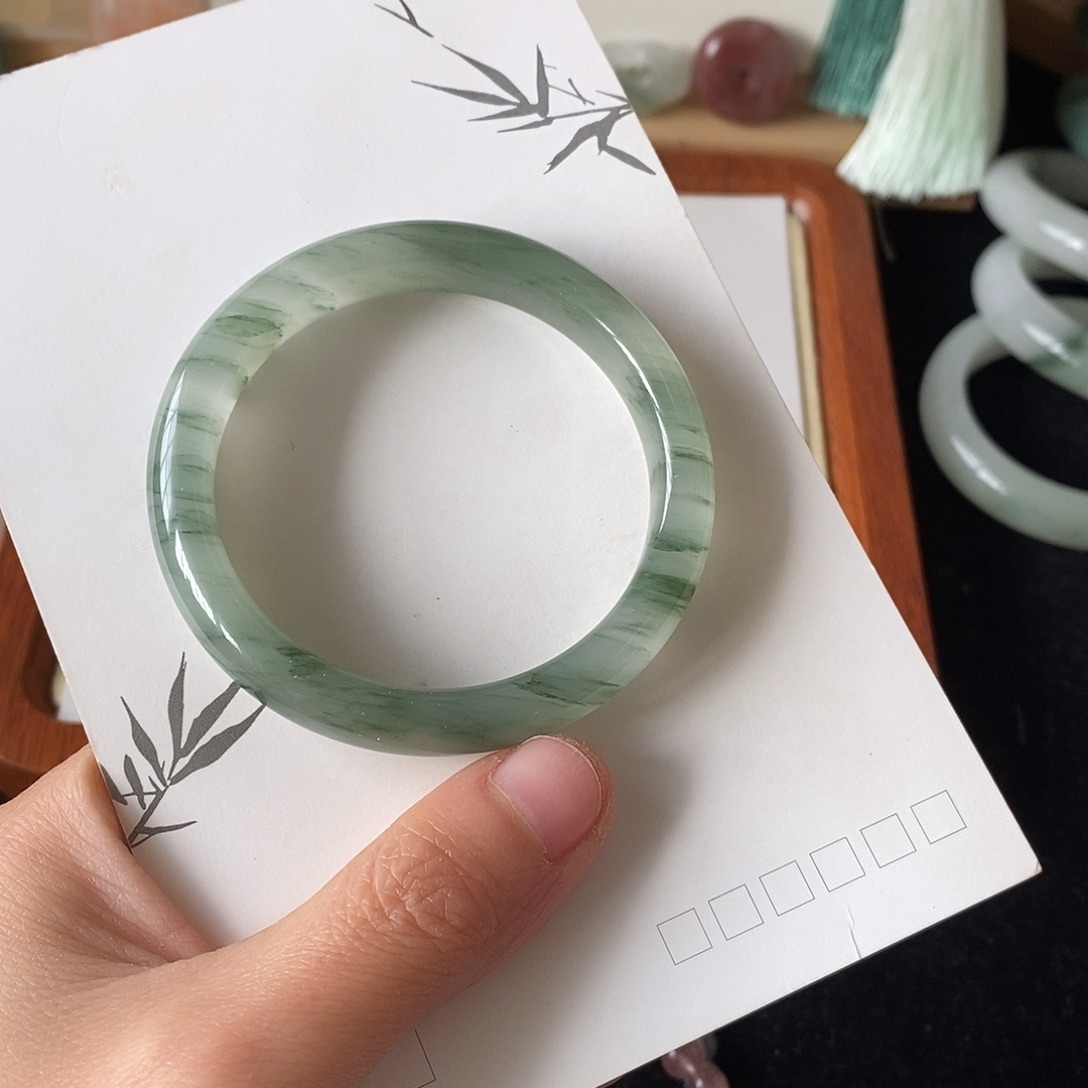 石英质玉未镶嵌52冰飘花