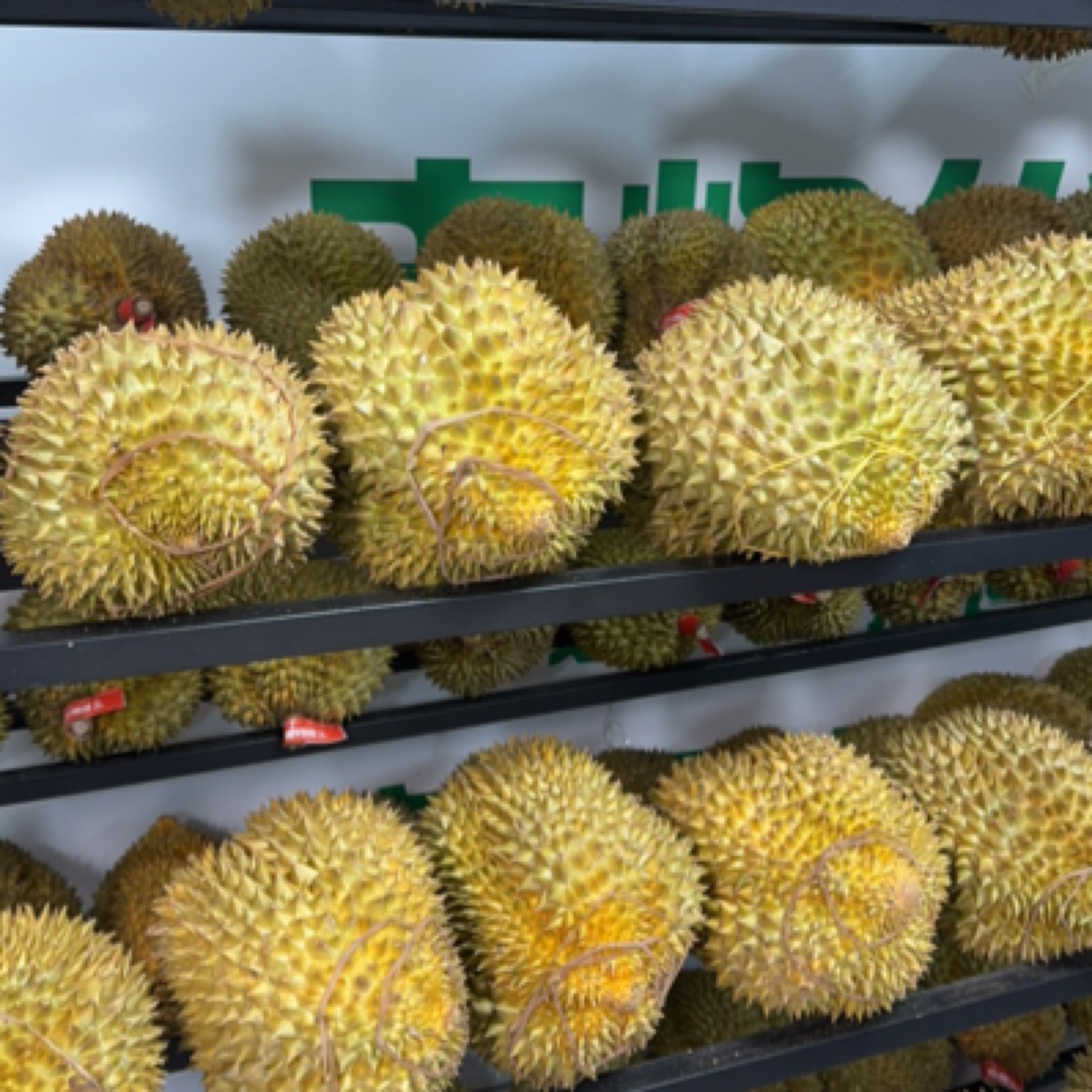 【榴莲小时达】2号金枕鲜榴莲1个（默认剥包干包糯香甜）一个3～8斤核小榴莲同城配金枕泰国