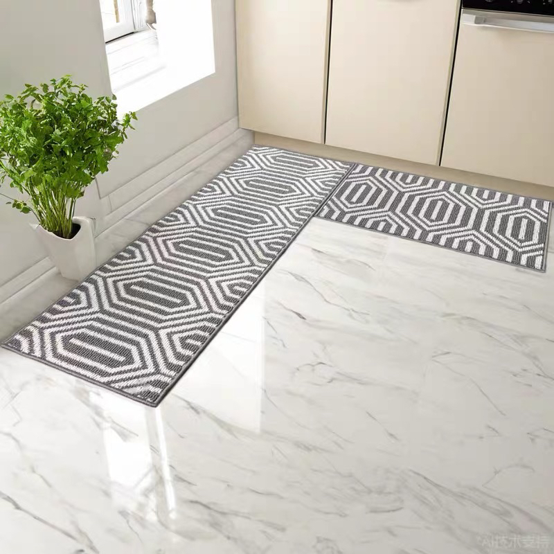时光回廊提花厨房地垫耐用耐脏可刷洗