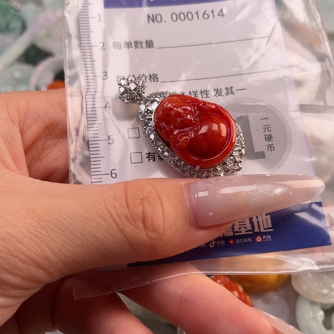 翡翠未镶嵌颈饰hhh