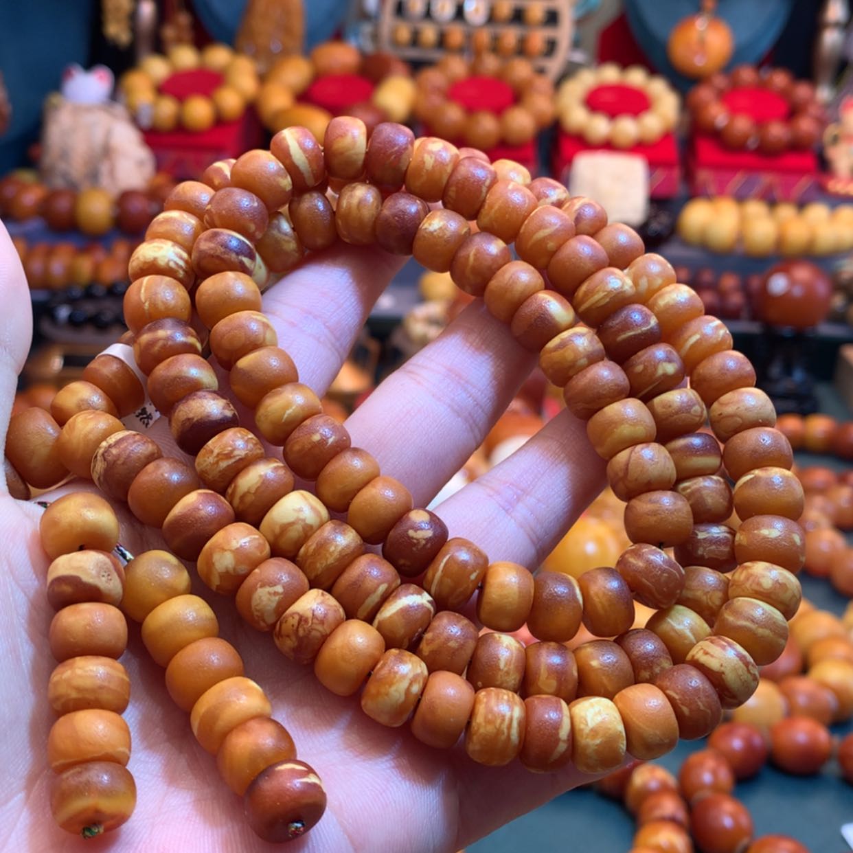 【闪购商品】蜜蜡手链未镶嵌蜜蜡手链