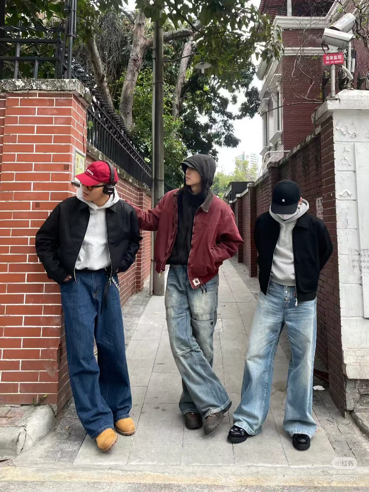 2025秋季新款运动款拉链长袖休闲立领宽松型T恤修身户外21-壹品2