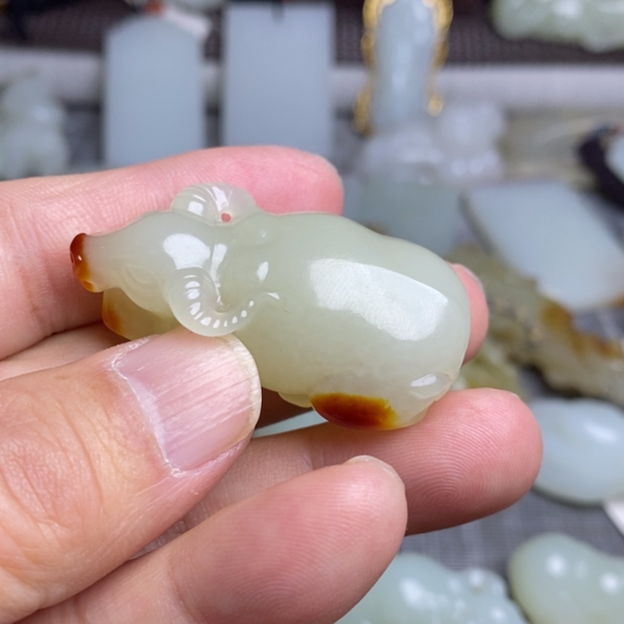 【闪购商品】和田玉（糖玉）颈饰未镶嵌