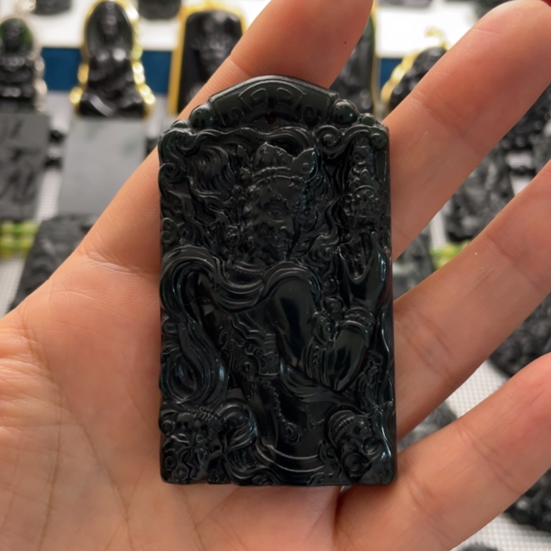 蛇纹石玉吊坠未镶嵌用****7