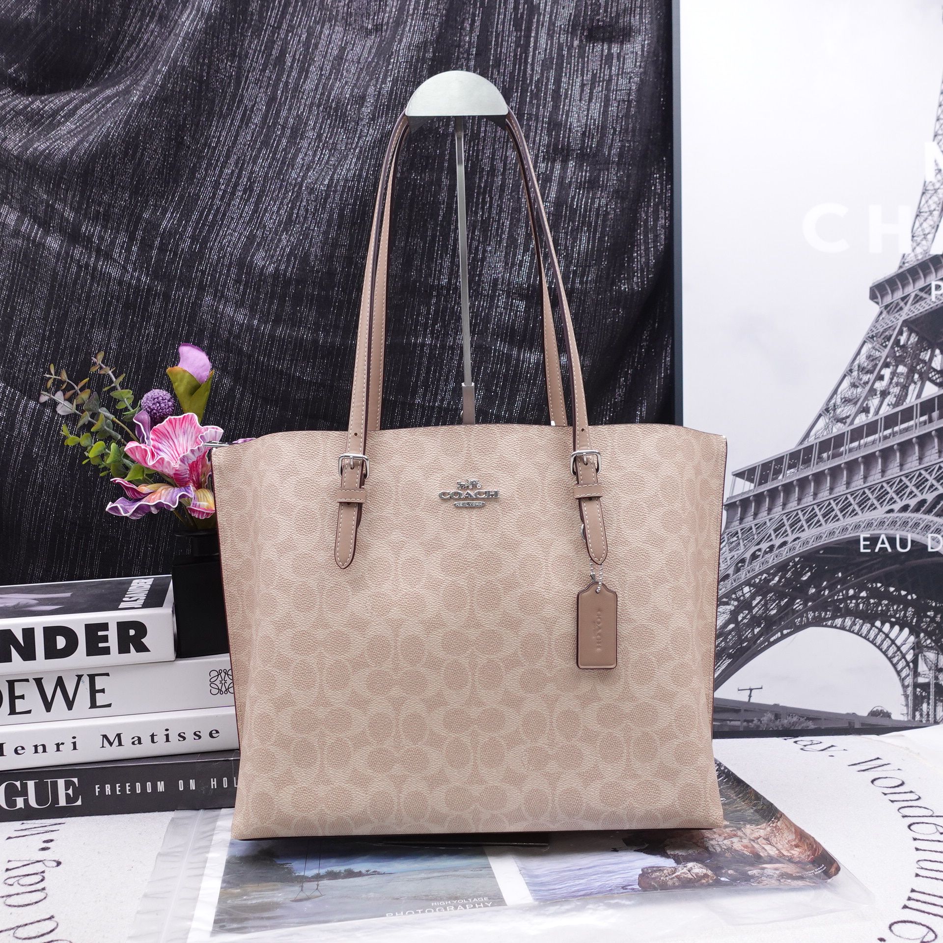 95新 COACH/蔻驰 单肩包/T10330322