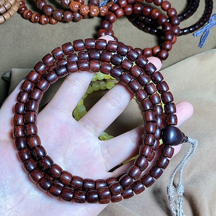 檀香紫檀（小叶紫檀）7*8直切108