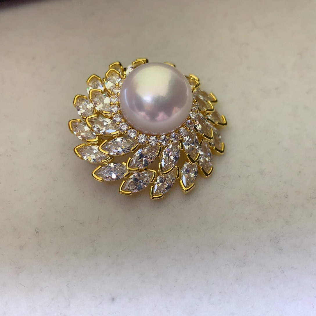 淡水珍珠胸饰未镶嵌