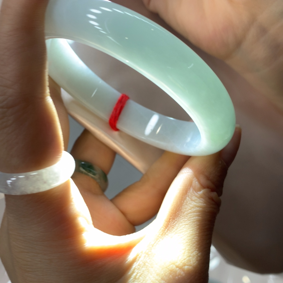 翡翠未镶嵌手镯买断