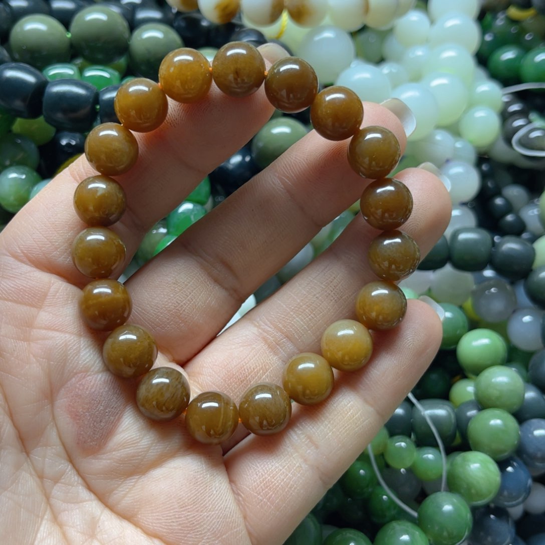 和田玉手链未镶嵌