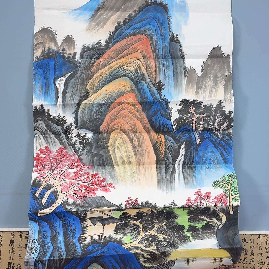 国画1970 牡丹一如您的脸颊
