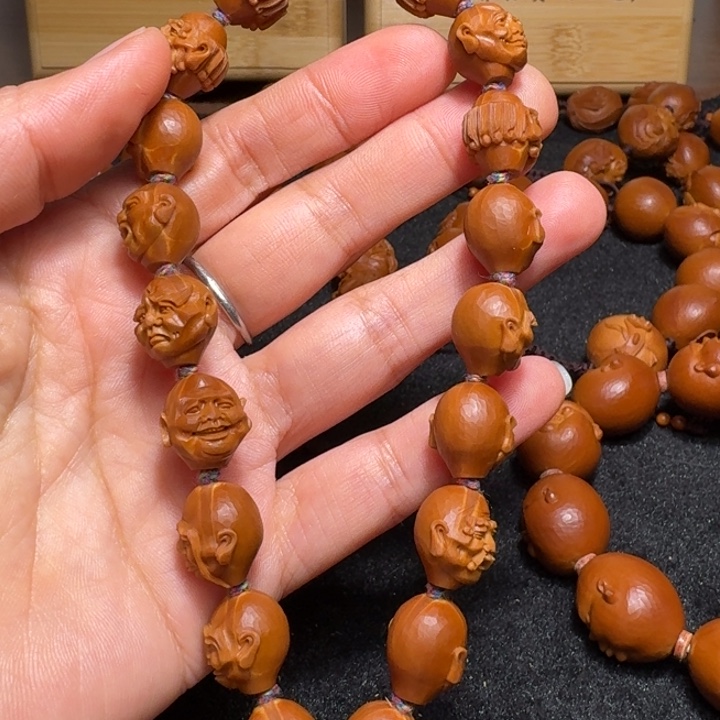 啸***手串/手链橄榄核十八罗汉