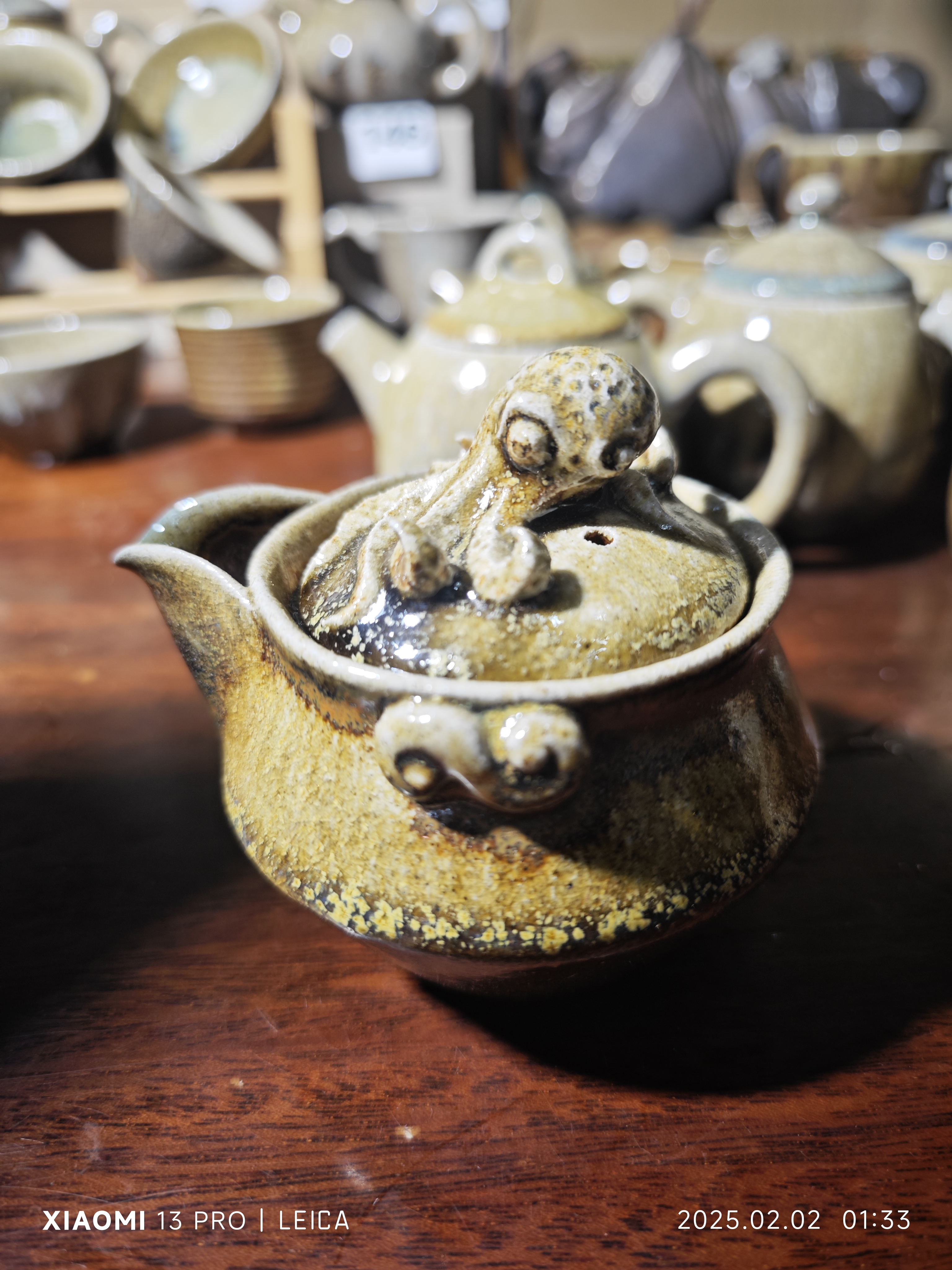 建水紫陶白泥柴烧包瓶