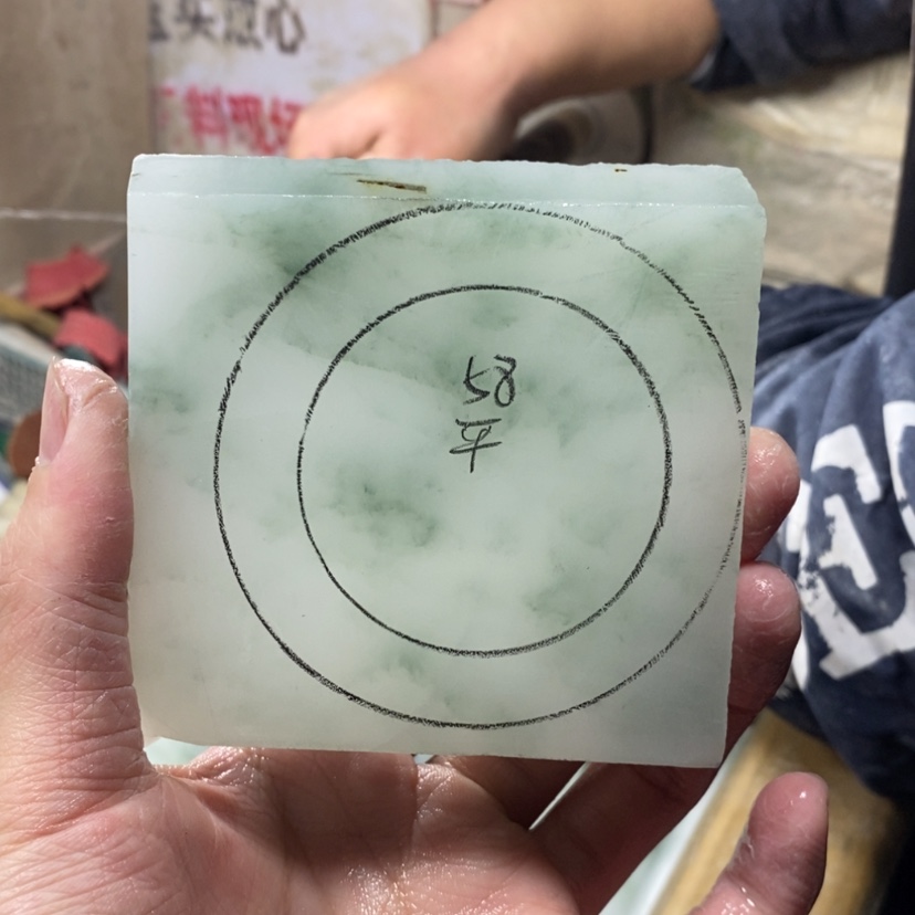 【闪购商品】石英质玉（天山翠）手镯未镶嵌R定制手镯