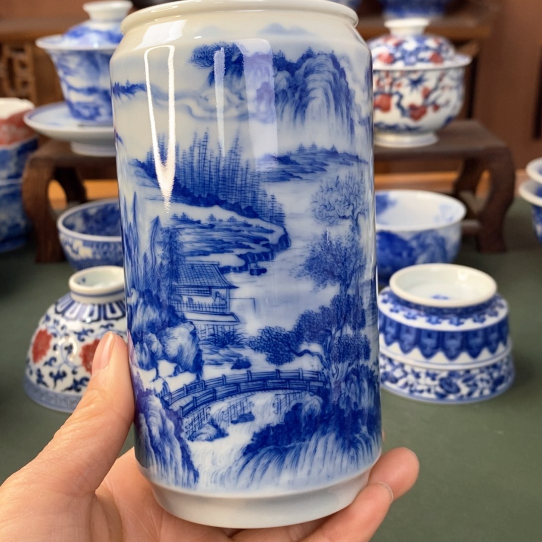 杯景德镇陶瓷手工手绘