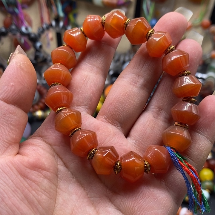 玛瑙/玉髓手链未镶嵌