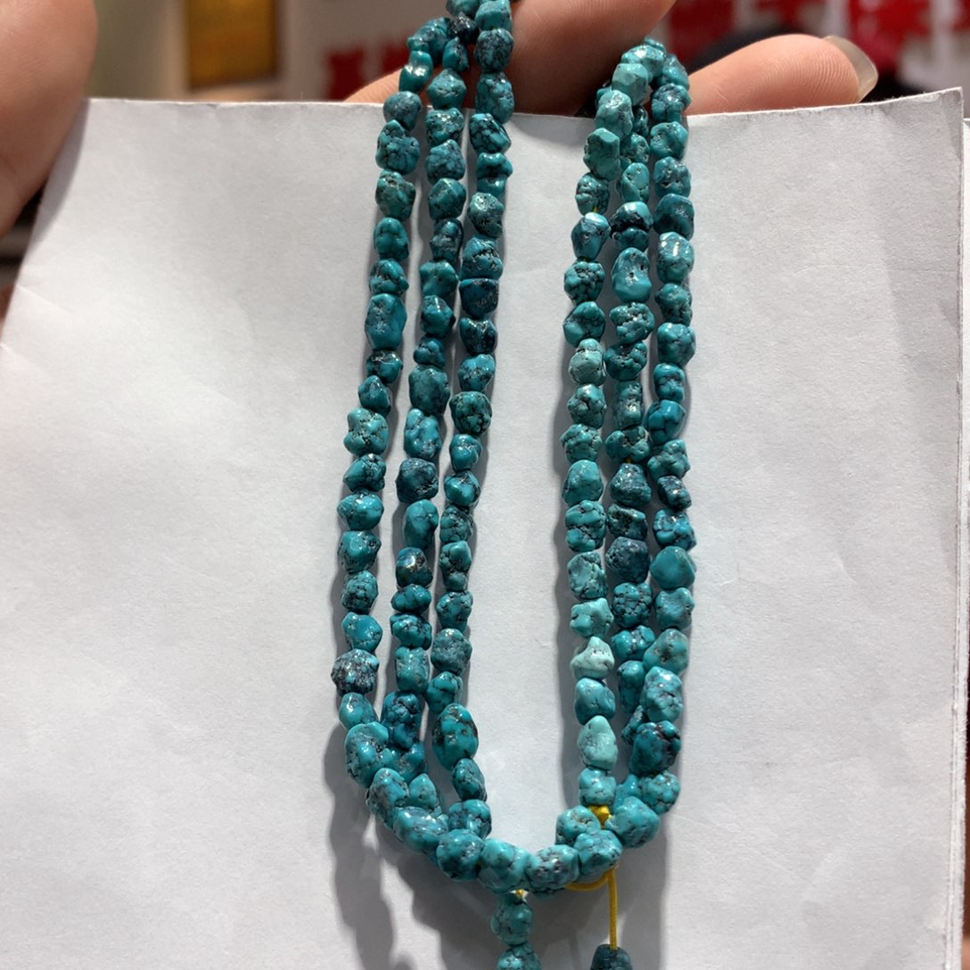 绿松石长链未镶嵌