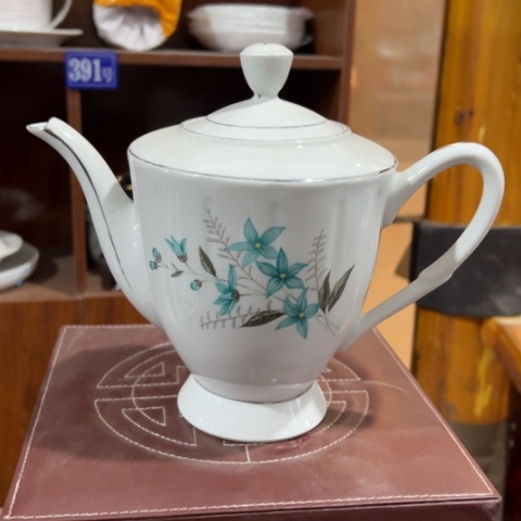 醴陵高温瓷釉上老壶