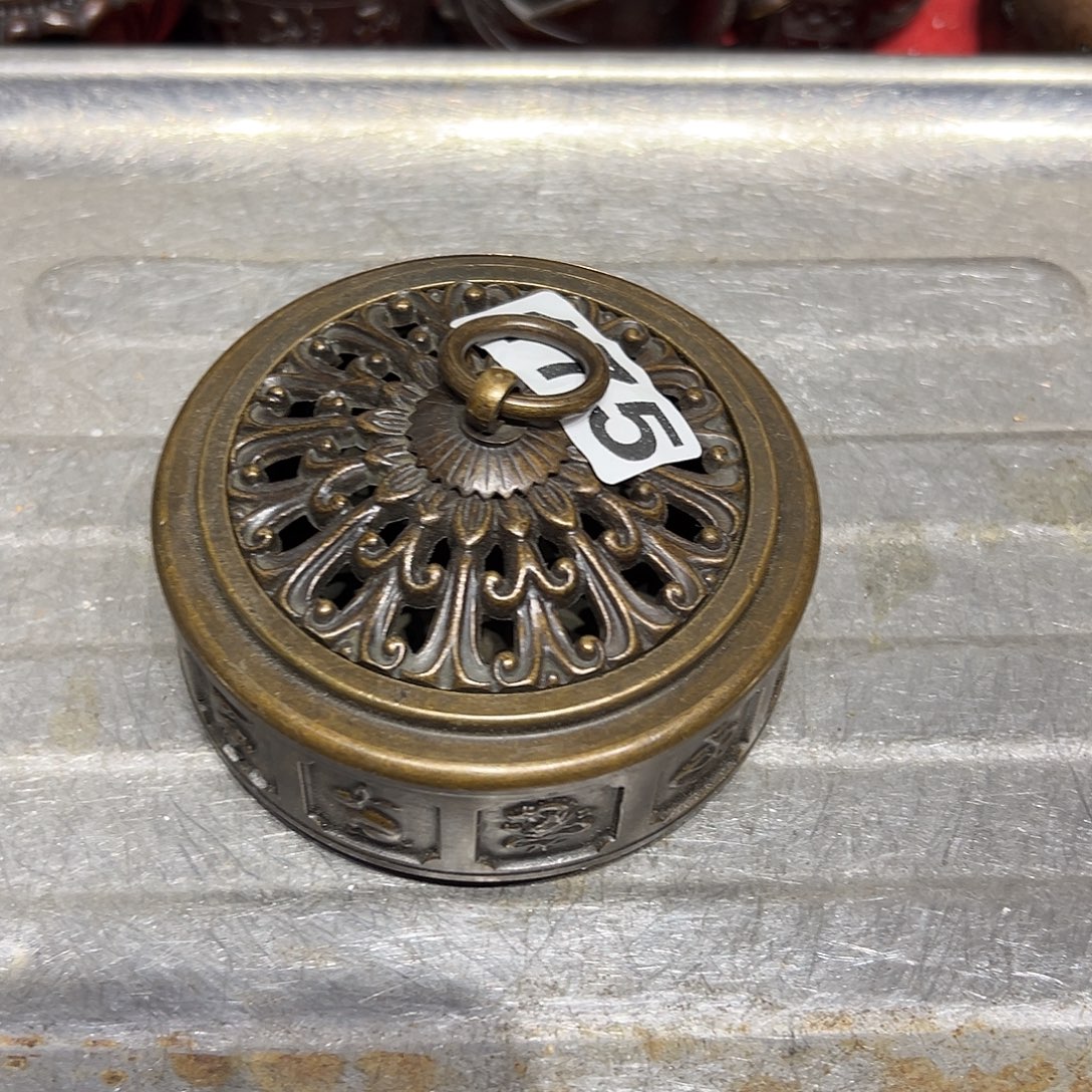 幸***】黄铜摆件，文房摆件