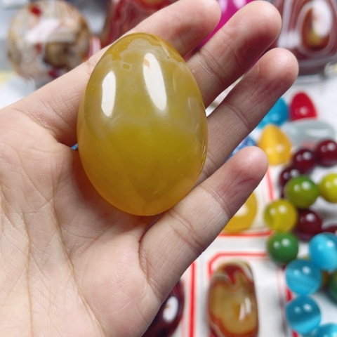 玛瑙/玉髓耳饰未镶嵌